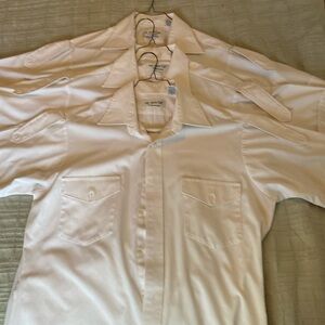3 Pilot Shirts The Aviator mens 15-1/2
